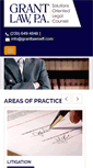 Mobile Screenshot of grantlawswfl.com